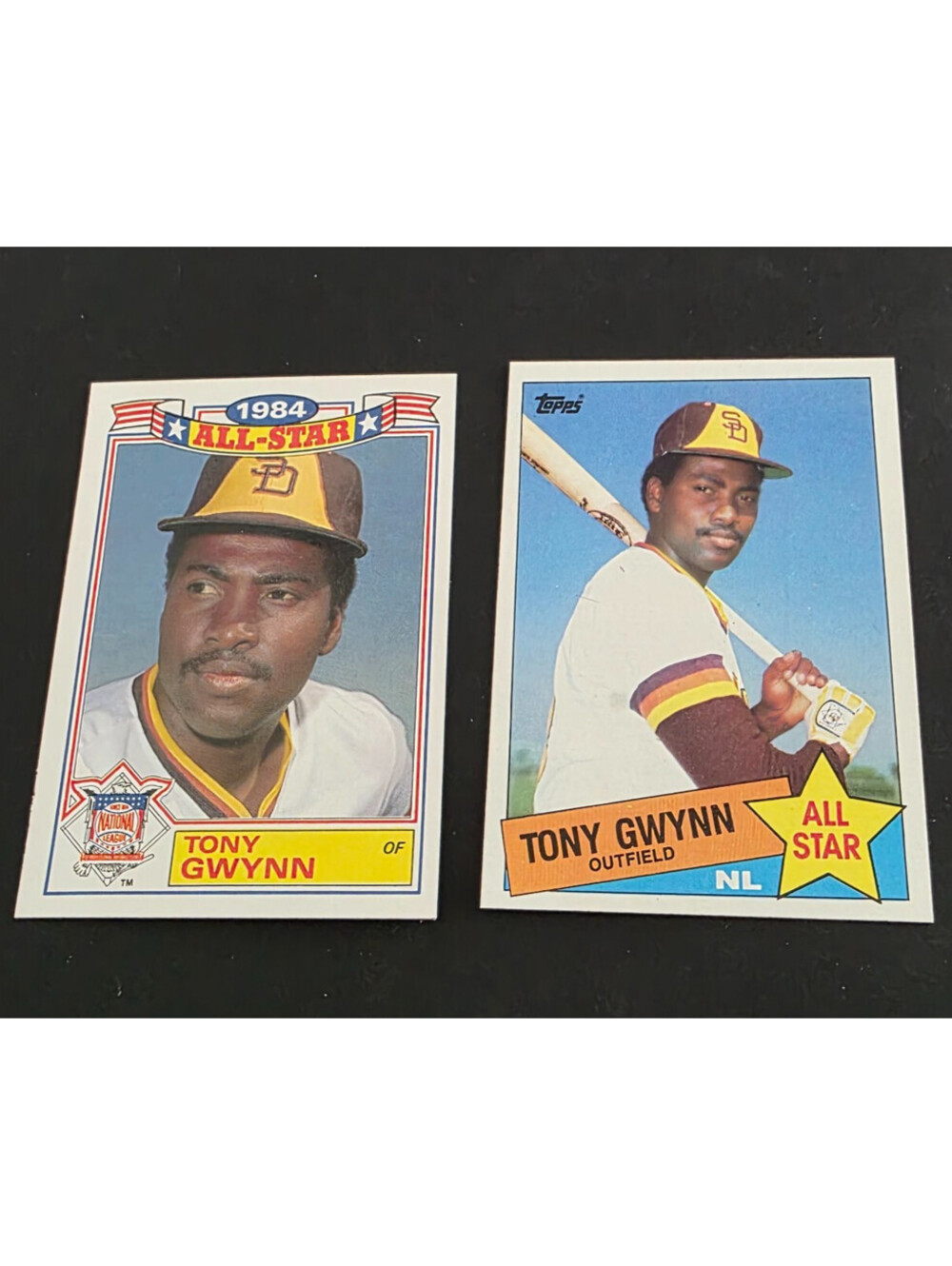 1985 Topps - All-Star Tony Gwynn #717 & #6 - Lot of 2